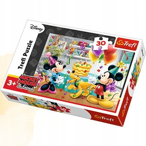 

Puzzle Tort urodzinowy 30 elementów