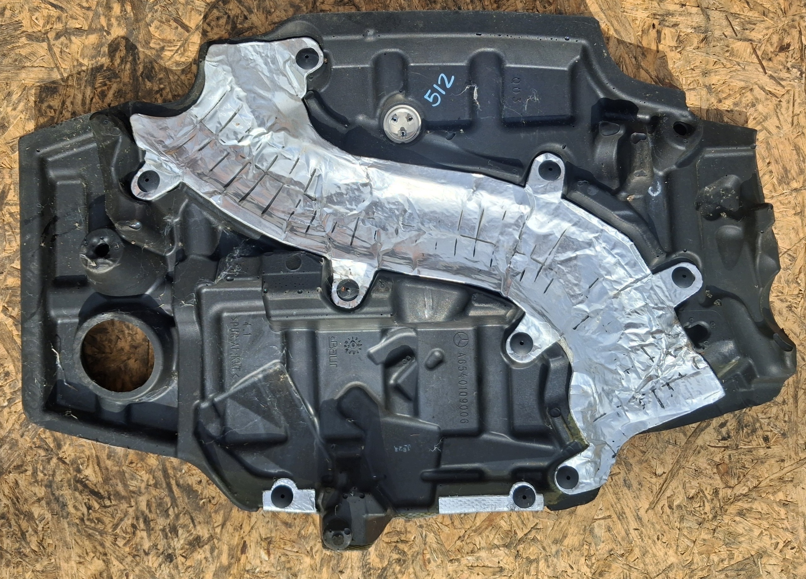 cover engine housing cover upper MERCEDES GLB X247 A6540109006