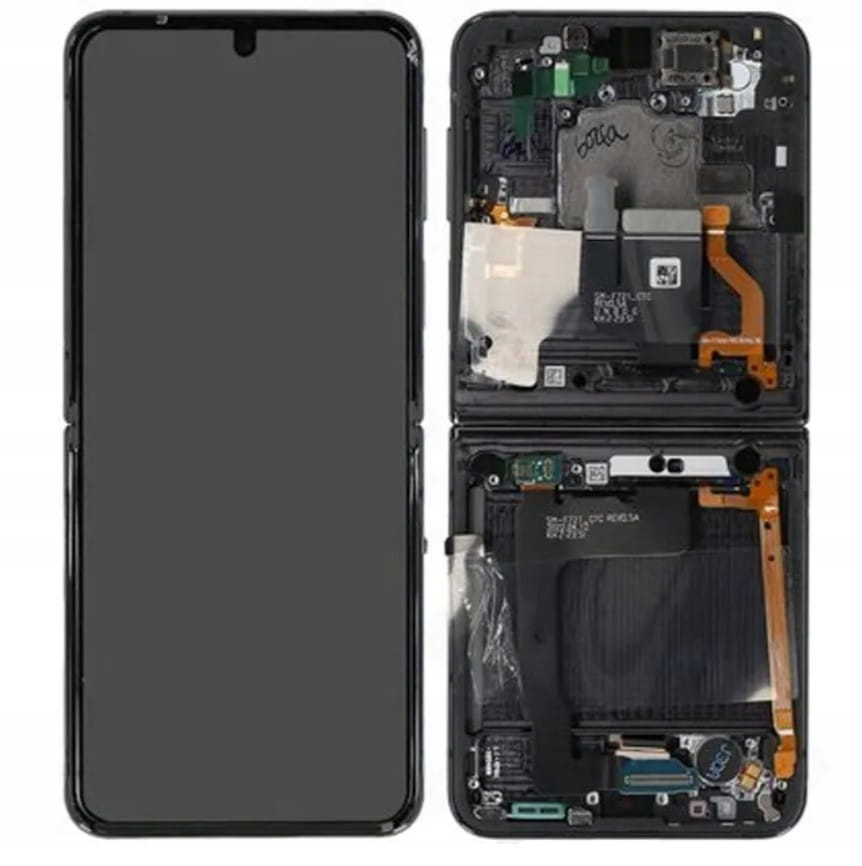 Org LCD displej Samsung Galaxy Z Flip 4 5G 2022 SM-F721 Gray S Rámčkom