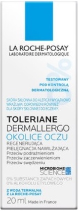 La Roche-posay Toleriane Dermallergo Okolice Oczu 20 ml