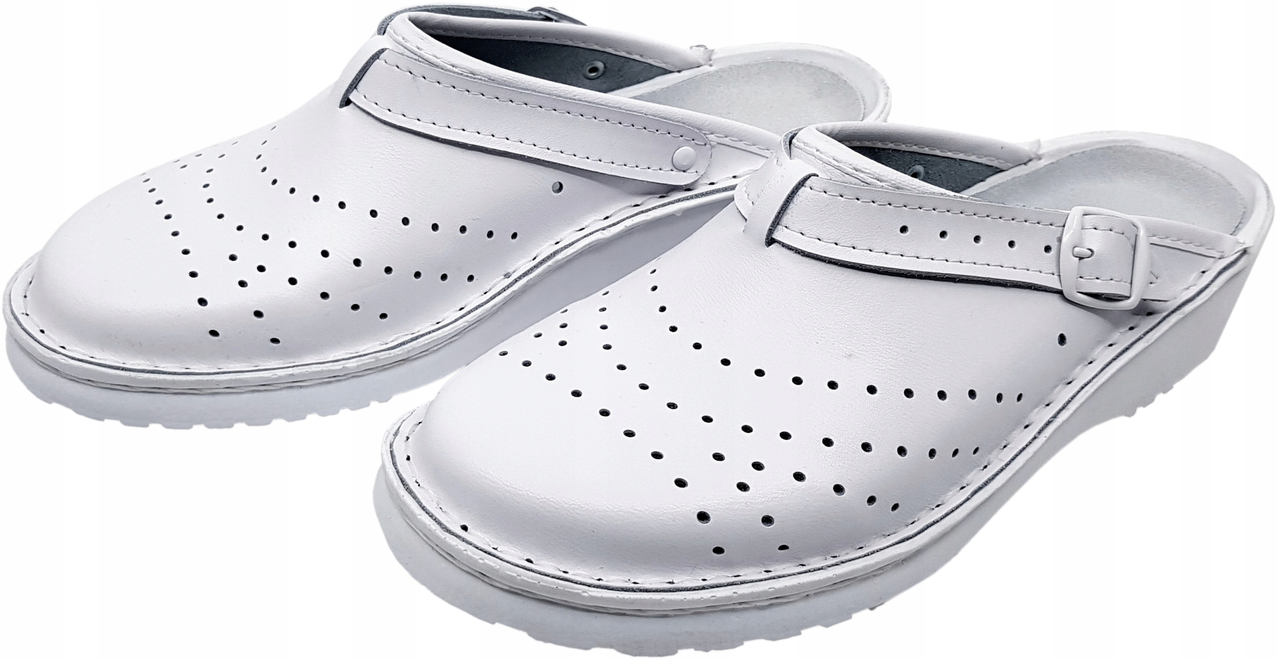 Nazouváky Dámské Domácí Zdravotní Boty Do Práce Kůže Polský Výrobek vel 42