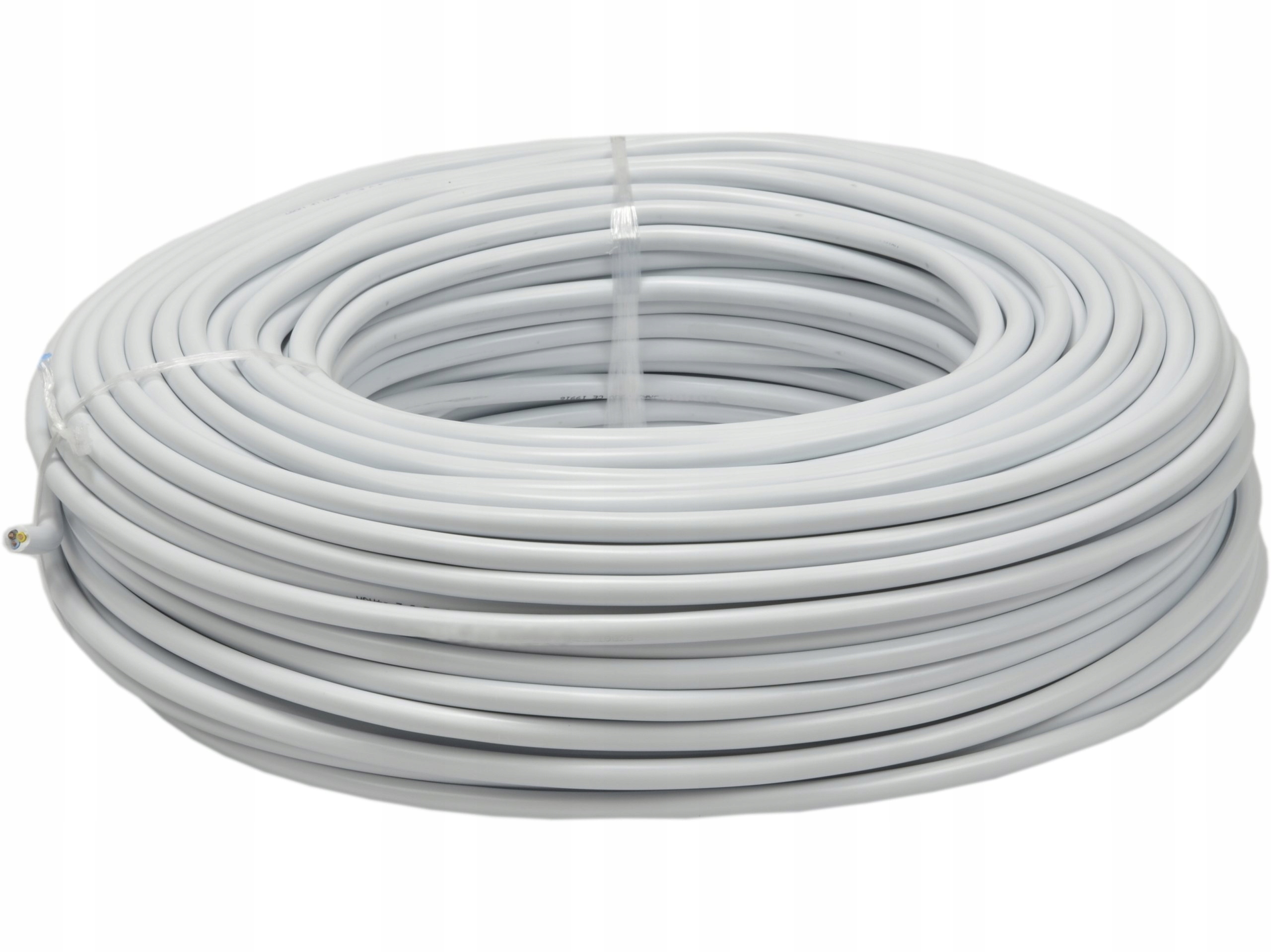 

Przewód Kabel Linka Biały Owy H05VV-F 5x1,5 50M
