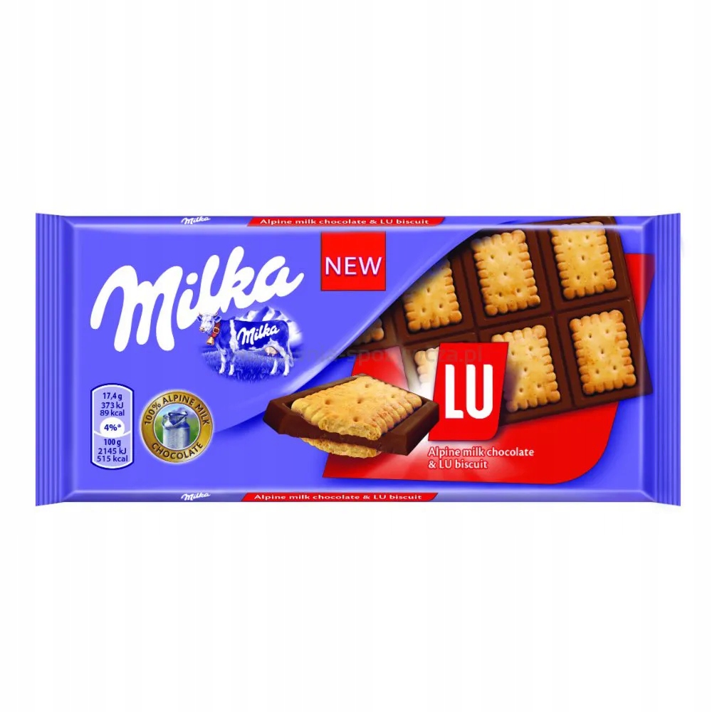 Levně Milka Čokoláda Sandwich Lu 87 G