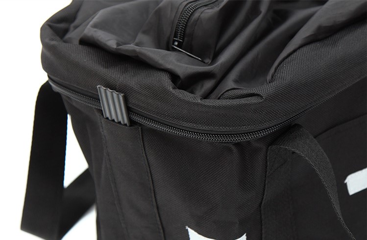 KOSZYK NA KIEROWNICĘ DO ROWERU PIKNIK TORBA 10L Materiał dominujący aluminium