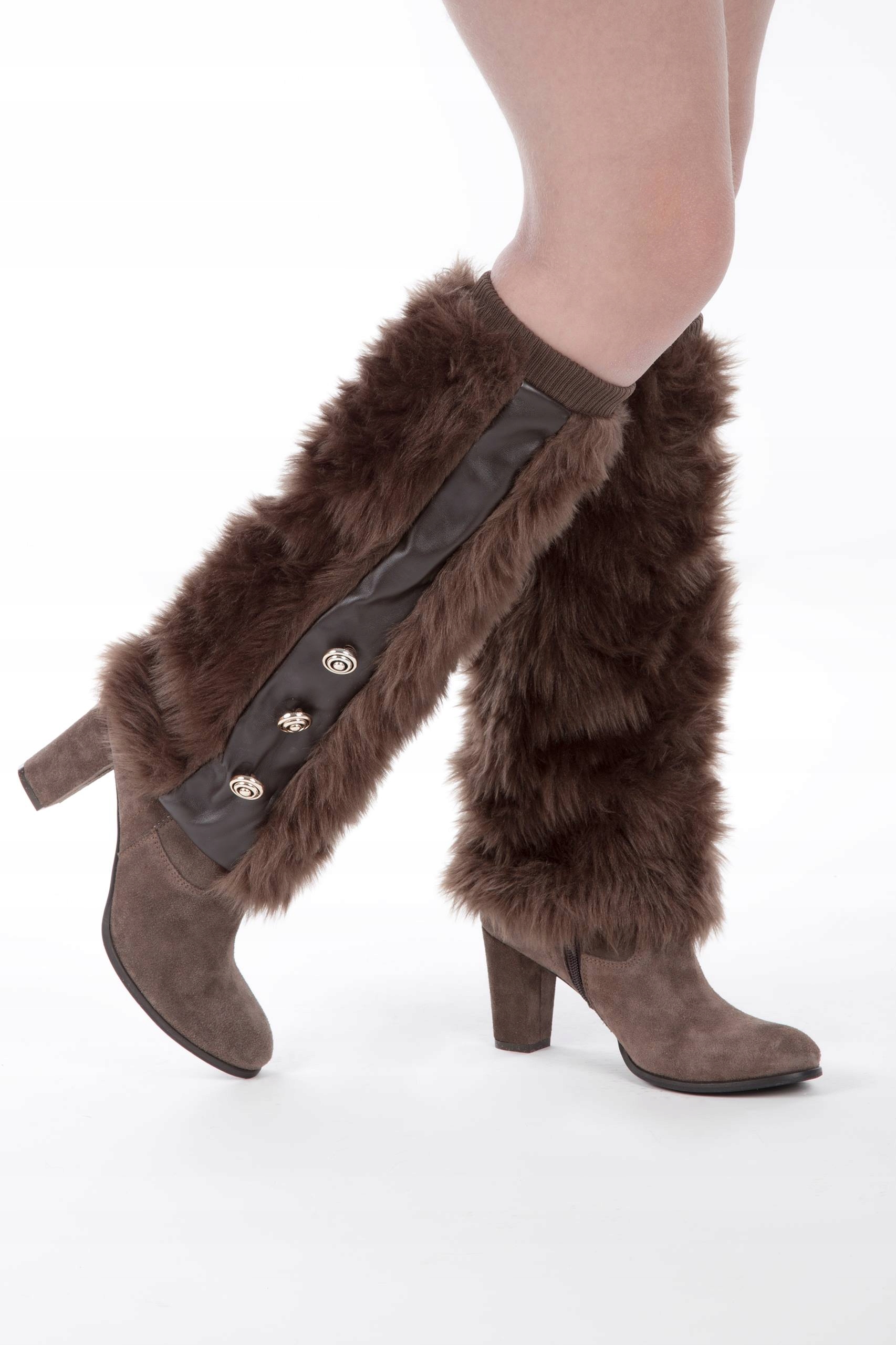 OCIEPLACZE NA NOGI FUTERKO GETRY GUZICZKI ZIMOWE