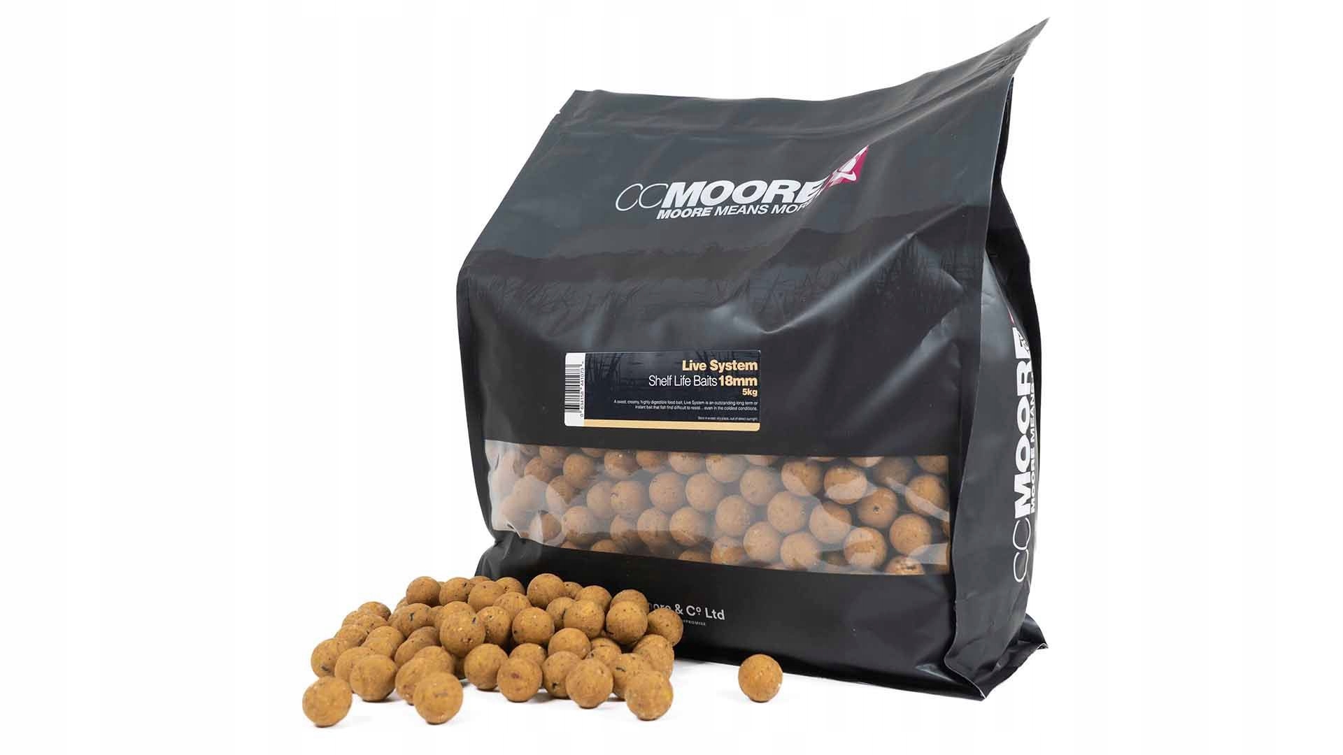 CC Moore Live system Trvanlivé boilie 18mm 5kg