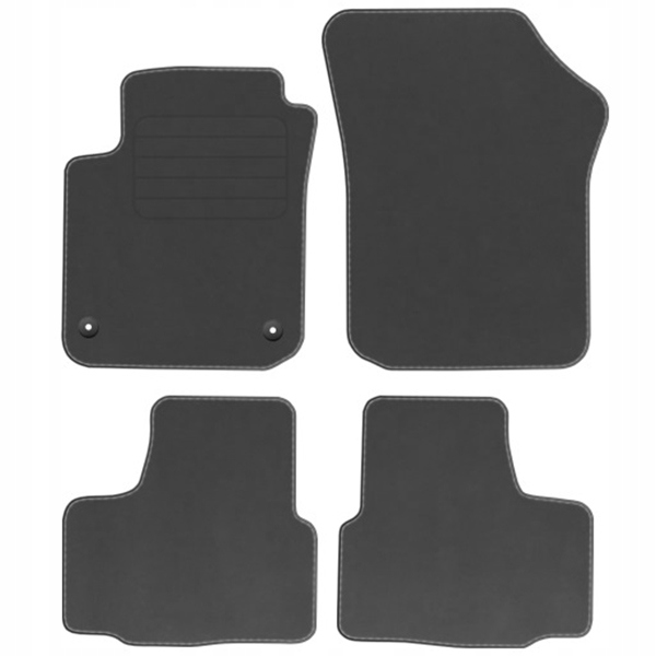 Seat Mii 2011-2019 Koberečky velur Comfort Grafit