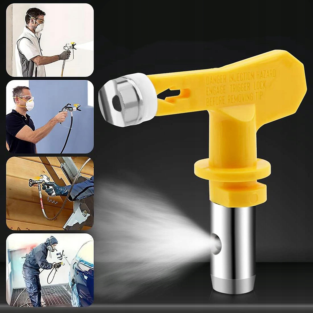 DYSZA MALARSKA 621 +2 FILTRY PISTOLET DO AGREGATU WYSOKA JAKOŚĆ Stan opakowania oryginalne