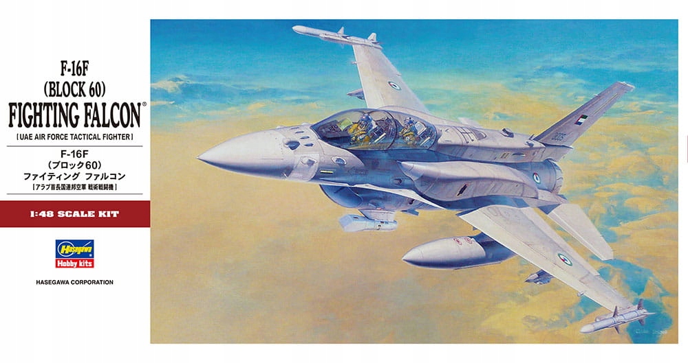F-16F (blok 60) Fighting Falcon 1:48 Hasegawa PT44
