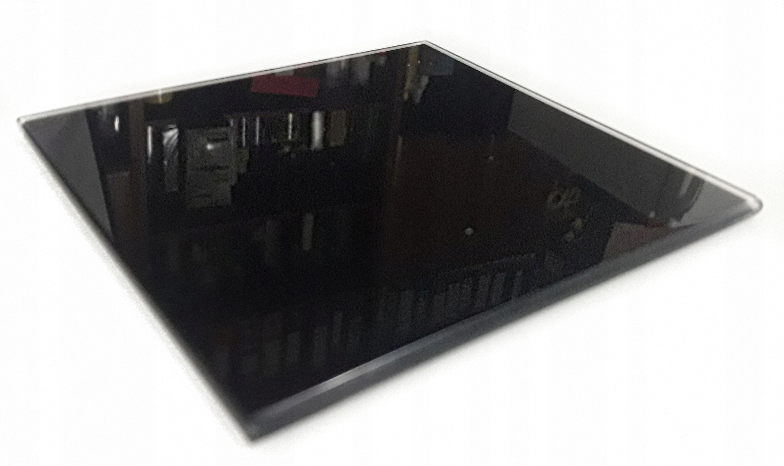 

Podstawka szklana pod świece czarna 10x10cm