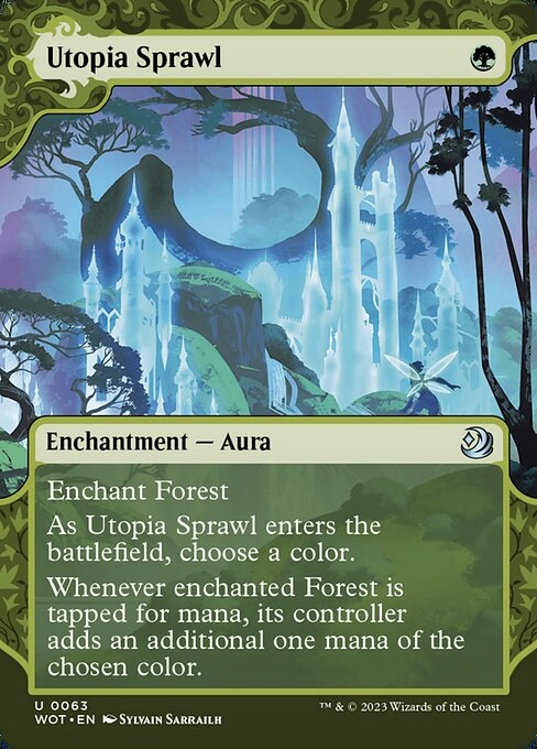 MtG: Utopia Sprawl (WOT)