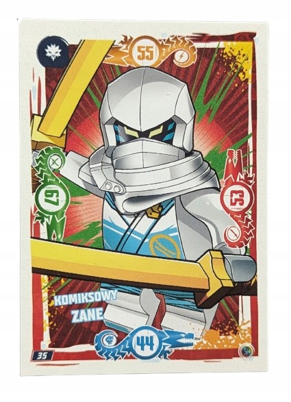 Karta Lego Ninjago Seria 9 Numer 035