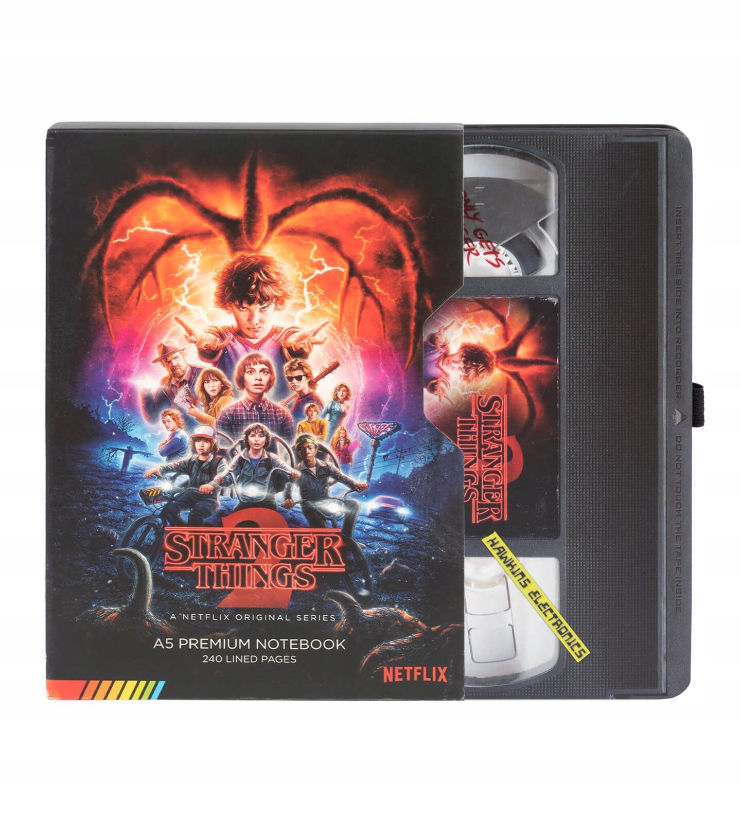 

Stranger Things 2 Notes jak kaseta Vhs 18