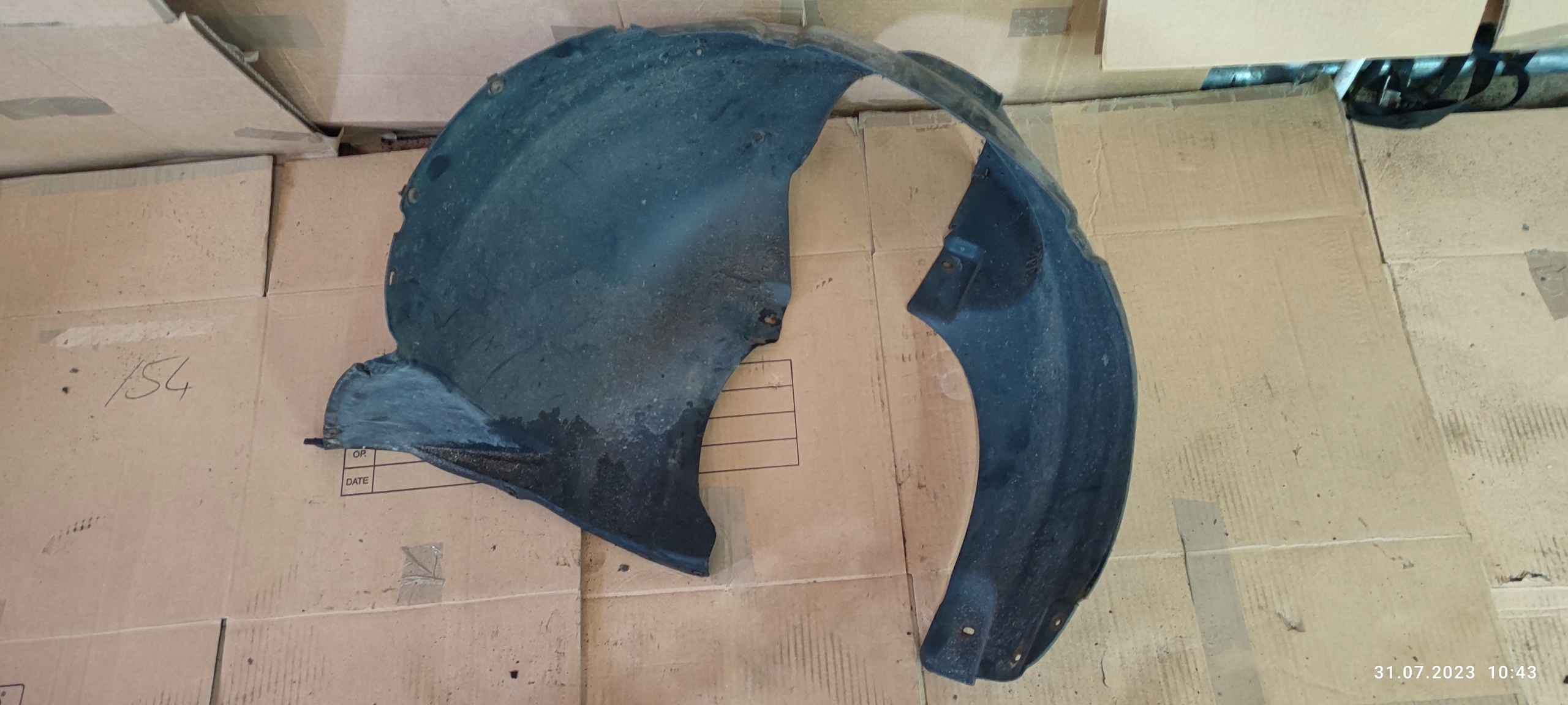 VW POLO 9N mudguard front front left nice