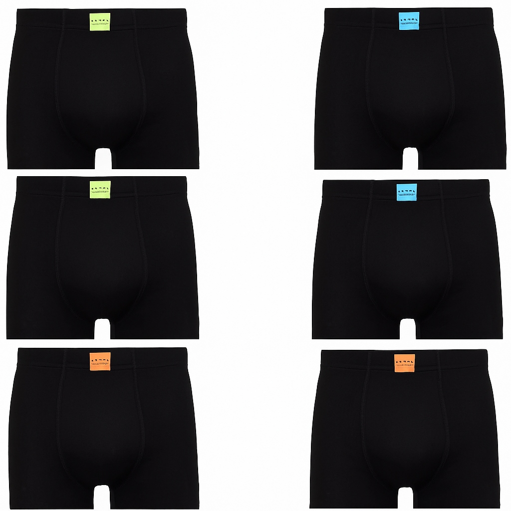 6-pak Bokserki Męskie Majtki Klasyczne Bawełniane Zestaw Premium Moraj XL