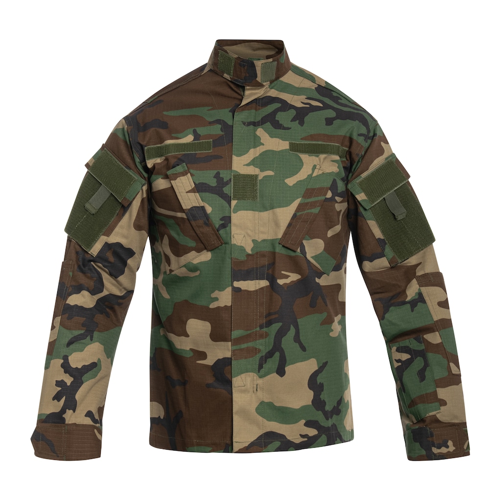 Mikina Mil-Tec Teesar Acu RipStop Woodland S