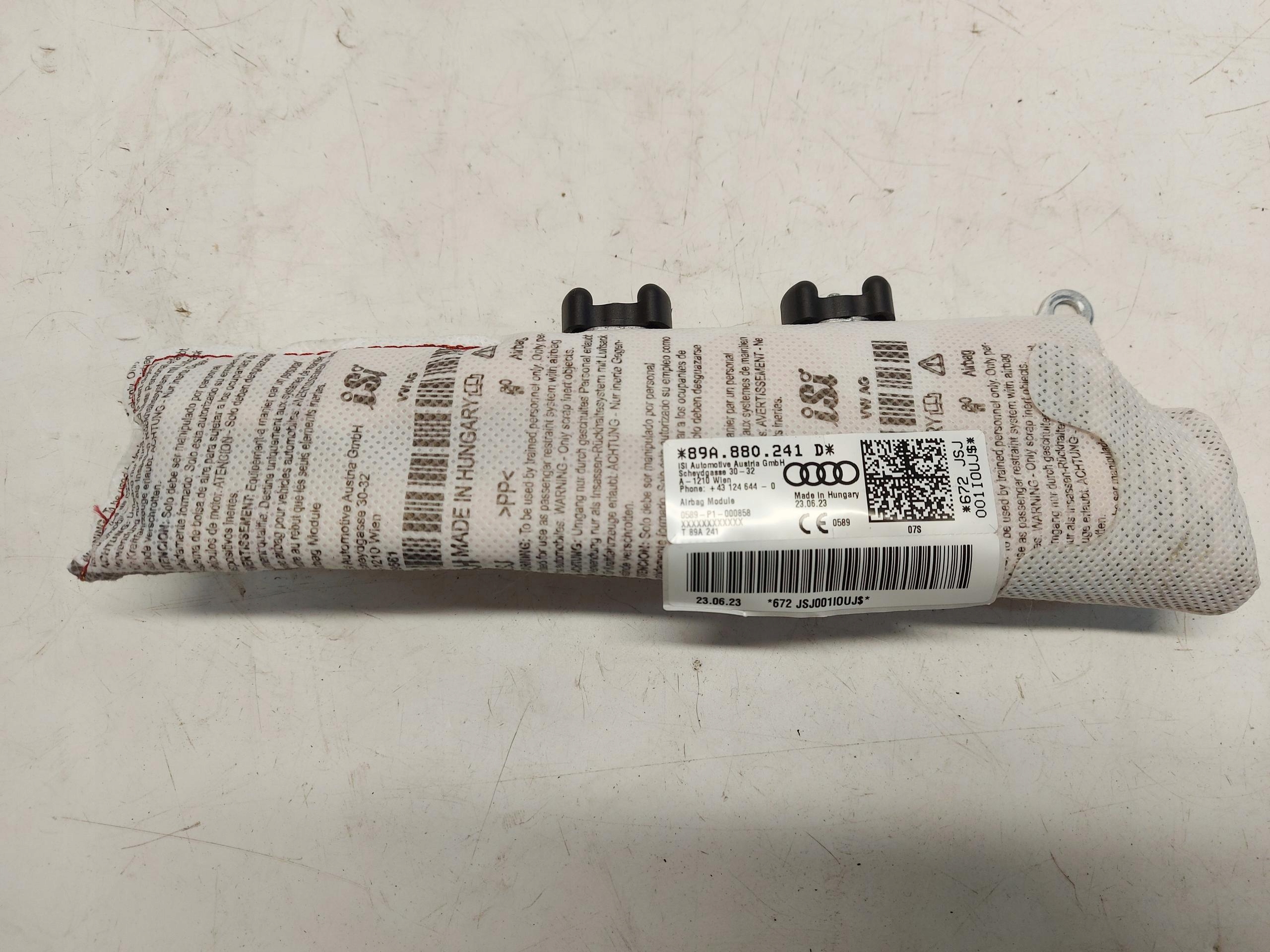 Audi Q4 E-TRON 89A 89E seat airbag left 89A880241D