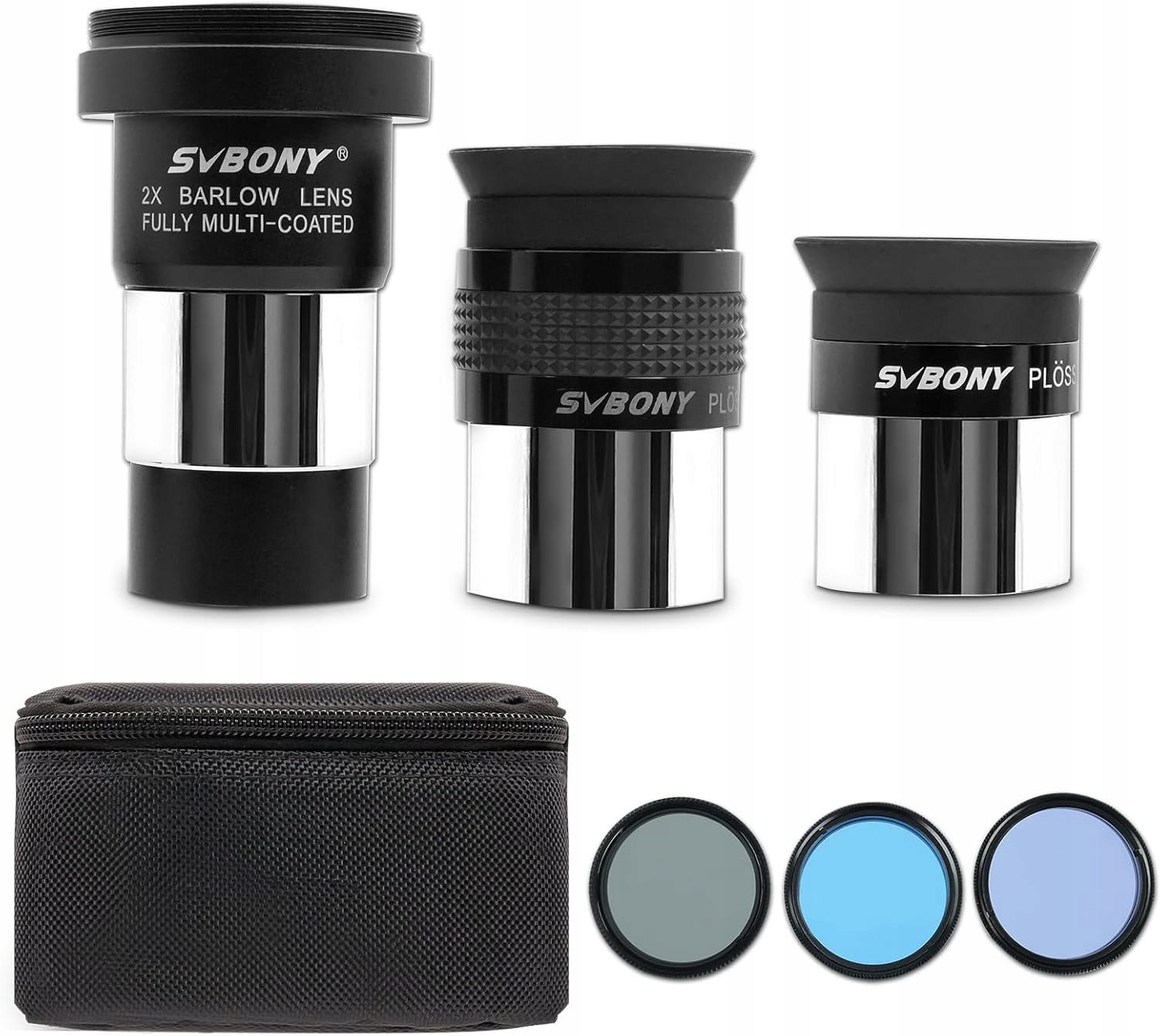 Svbony SV233 Sada příslušenství pro astronomický teleskop, okulár, filtr