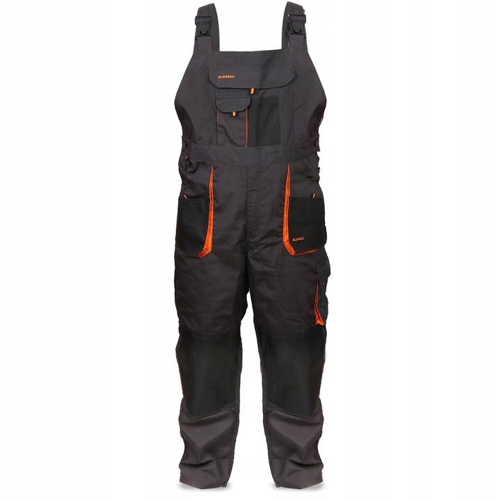 SPODNIE ROBOCZE rozm. 44 ogrodniczki POTRÓJNE SZWY Rodzaj spodni ogrodniczki