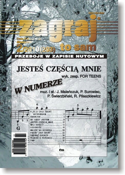 

Keyboard nuty Zagraj to sam nr 02/2010 (203)