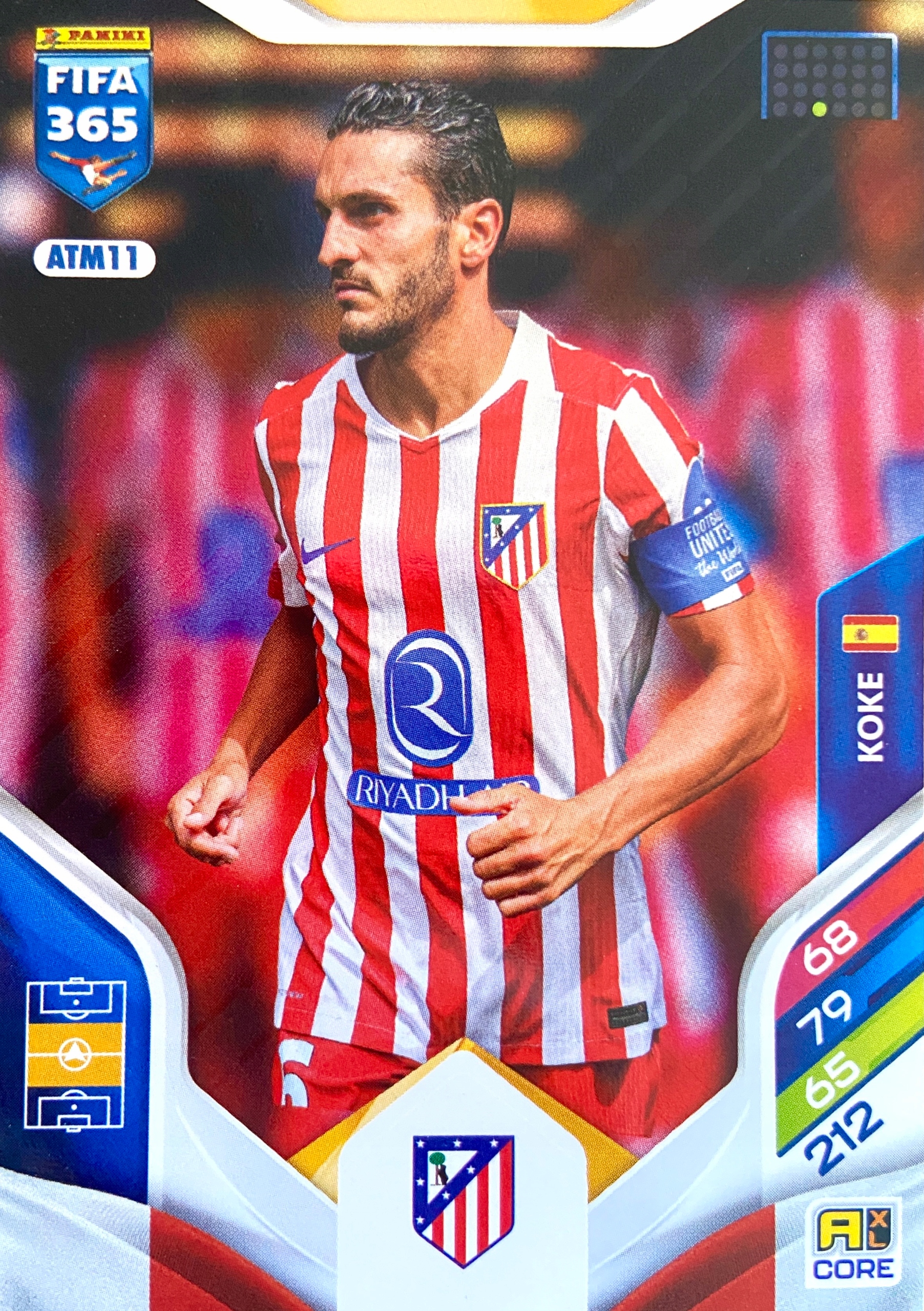 Panini Fifa 365 2026 Core Team Mate ATM11 Koke Atletico Madryt