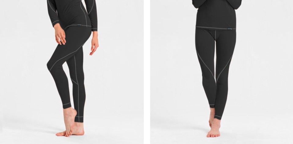 Getry Termoaktywne z WEŁNY MERYNOSA C+ r L czarne Marka bez marki