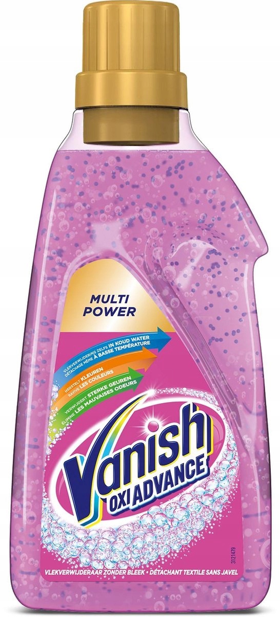 

Vanish Oxi Advance Multi Power Odplamiacz Żel 750m