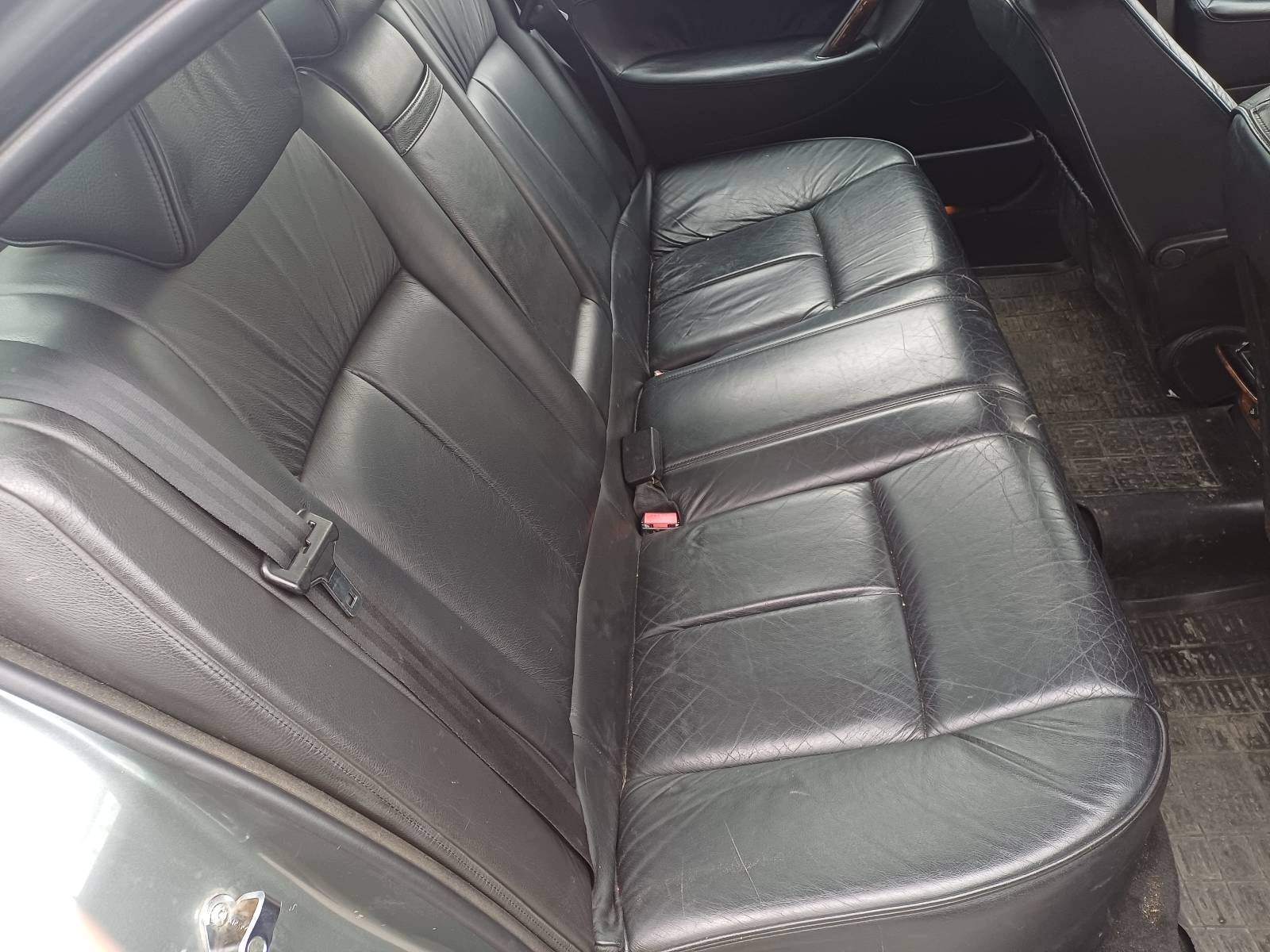 KOMPLET seats left right front + seat rear part + side PEUGEOT 607 and leather