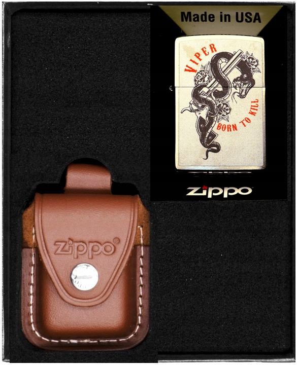 Zestaw ZIPPO Zapalniczka VIPER REVOLVER prezentowy*nr2