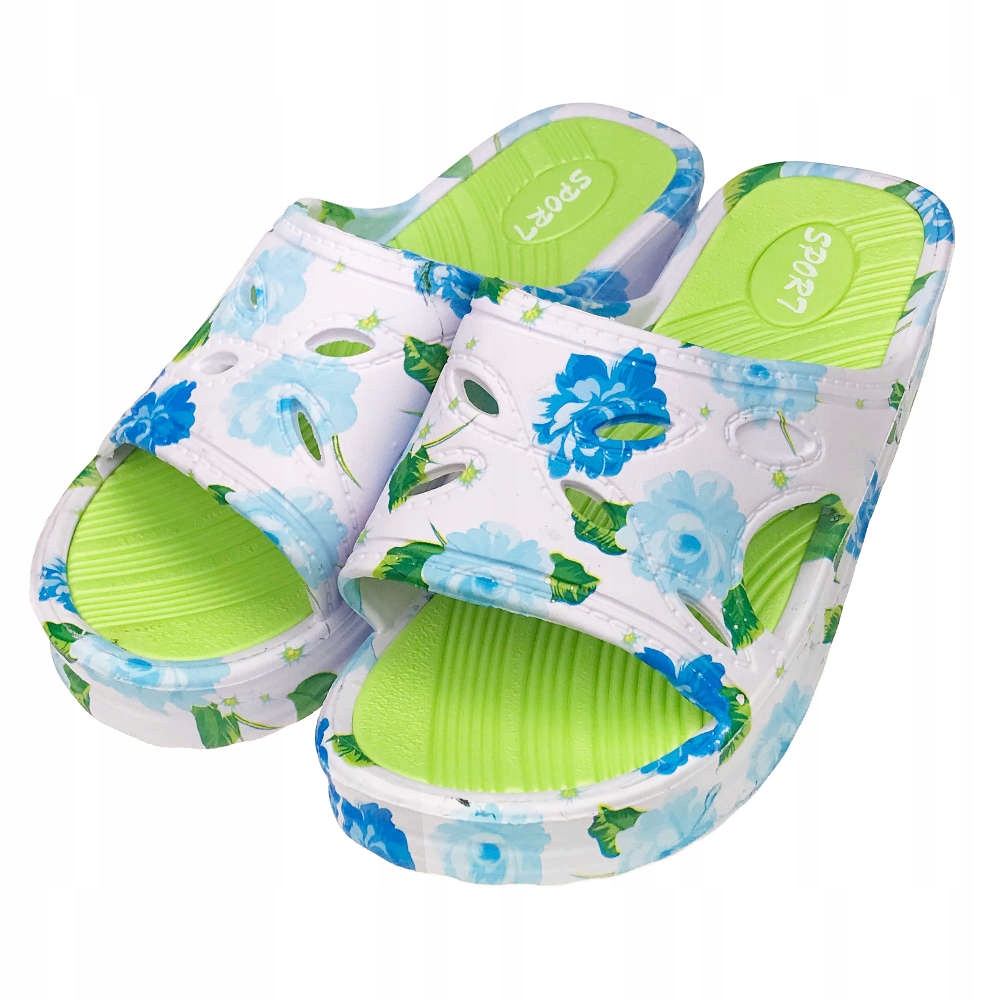 

Klapki damskie piankowe basen Hill Zielone 36