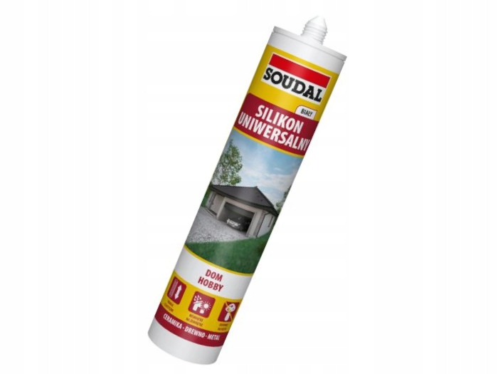 

Soudal Silikon Uniwersalny Biały Dom/Hobby 280 ml