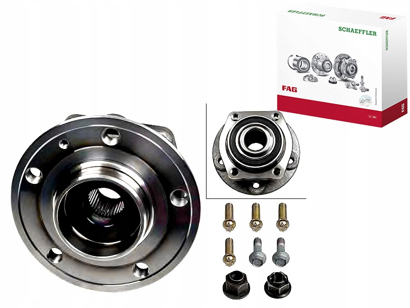 Ložisko Kola Volvo Přední 850 S70 V70 C70 93-98 Fag Sada pro řidiče #35