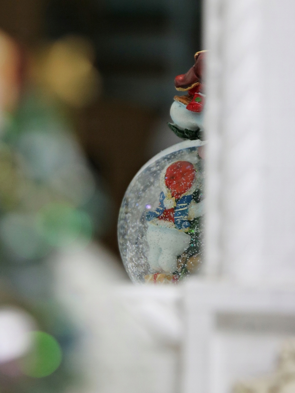 ŚWIĄTECZNA kula ŚNIEŻNA Bałwan/ Choinka POZYTYWKA Marka MPLCo