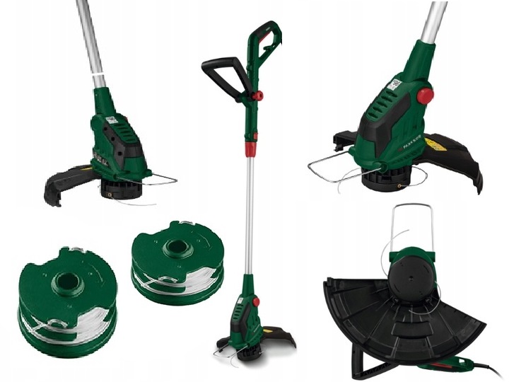 Podkaszarka Elektryczna Parkside Prt 550 B6 Kosa 550 W szpula 2x