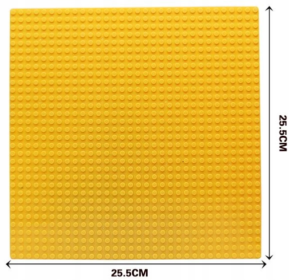 

Płyta Konstrykcyjna 32X32 Pin Żółta Klocki