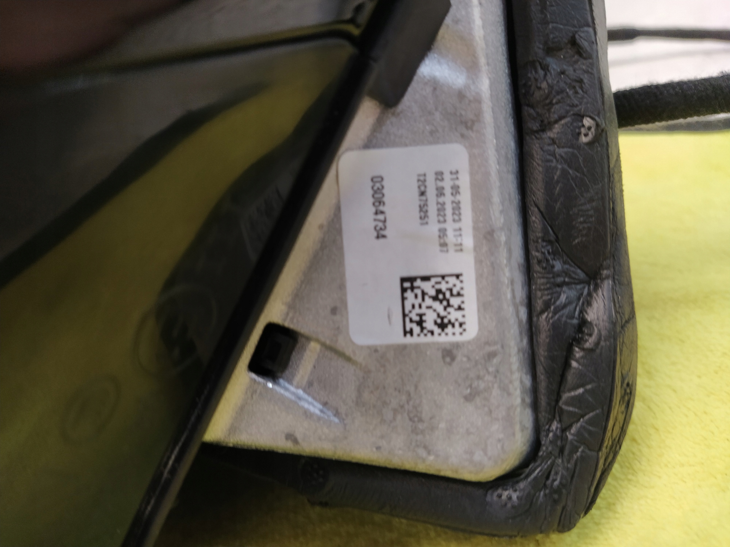 BMW 7 G70 mirror exterior KAMERA ASYSTENT GRZANE right 9+6+1 PIN
