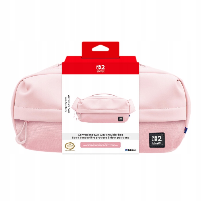 Hori SWITCH2 Taška přes rameno Adventure Pack Cozy Pink