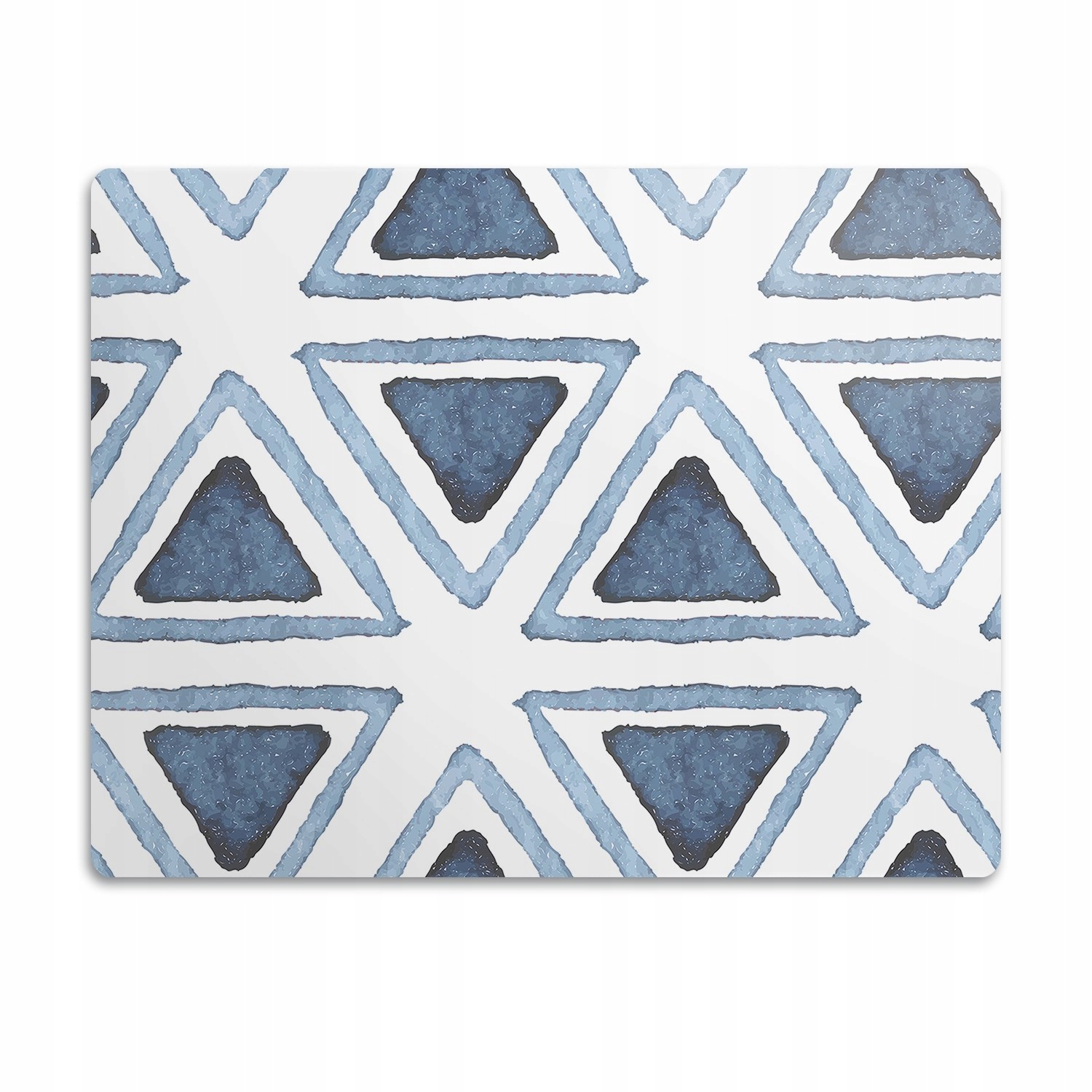 Levně Ochranná podložka pod záchod pro kočky Trojúhelníky 90x60 cm