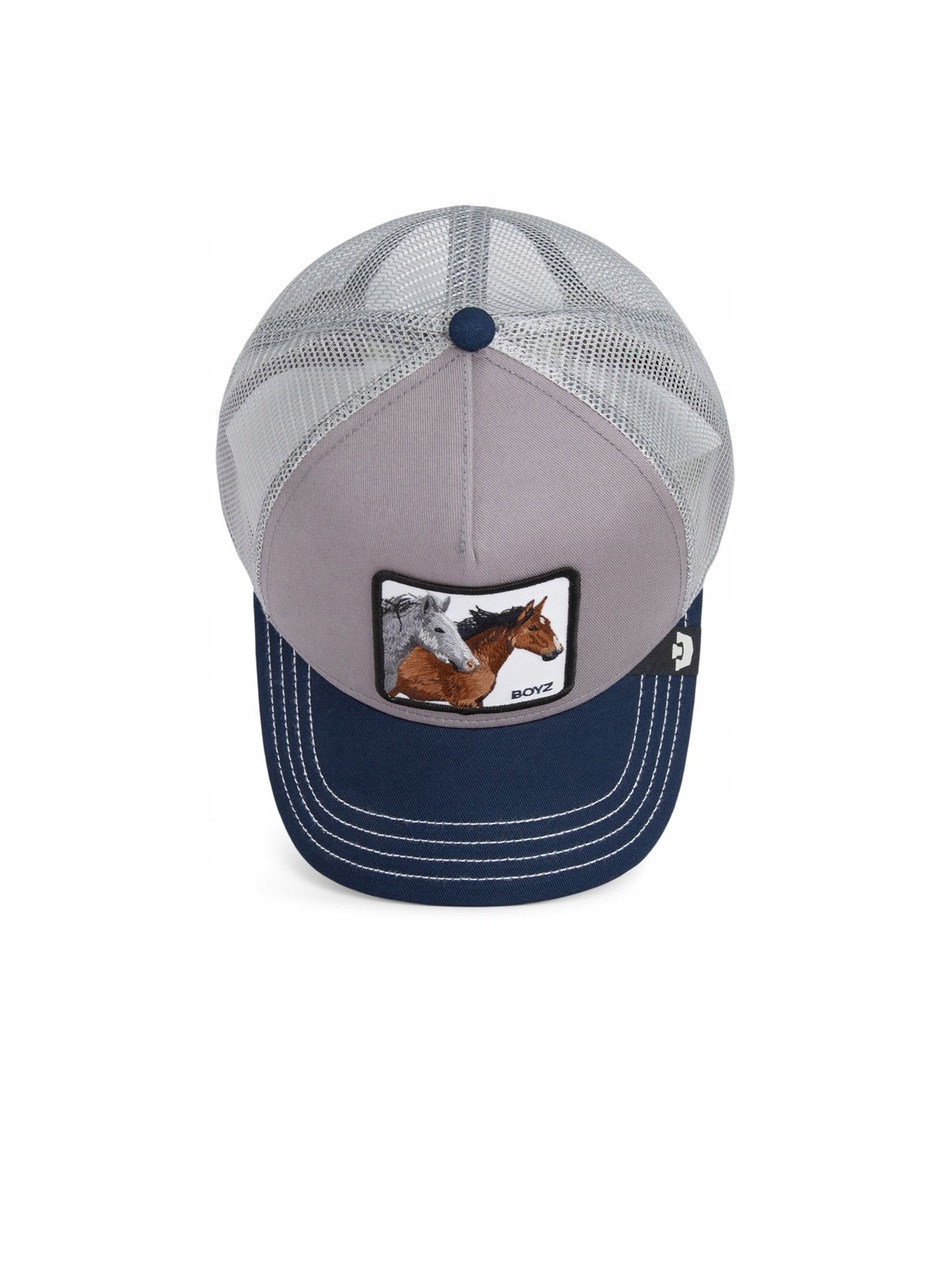 Kšiltovka Goorin Bros. The Boyz koně šedá trucker trakerka