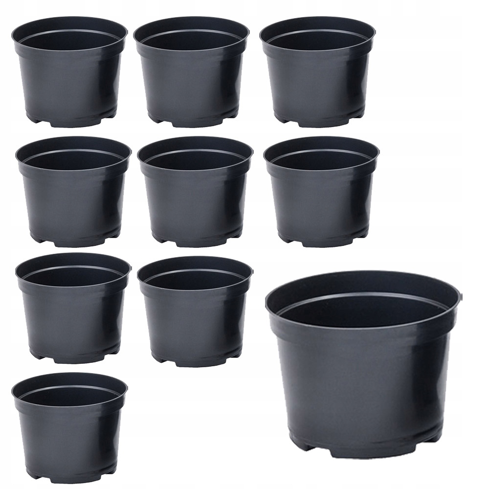 

Doniczka produkcyjna czarna 15 cm 1,5l 10 sztuk