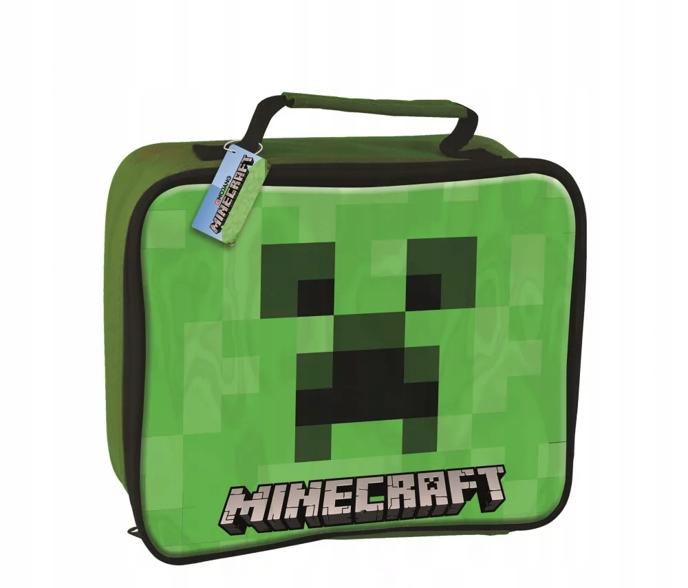 MINECRAFT lunch box termiczna ŚNIADANIÓWKA • Cena, Opinie • Butelki