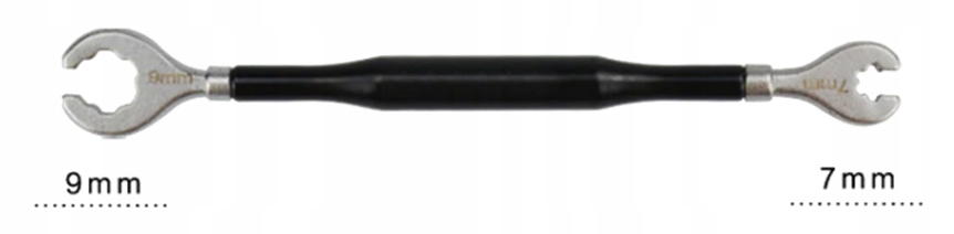 Klucz do centrowania kół 7mm / 9mm Marka inna