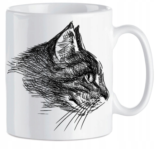 

Kubek ceramiczny 300ml dla kociary Cat Koty Kot