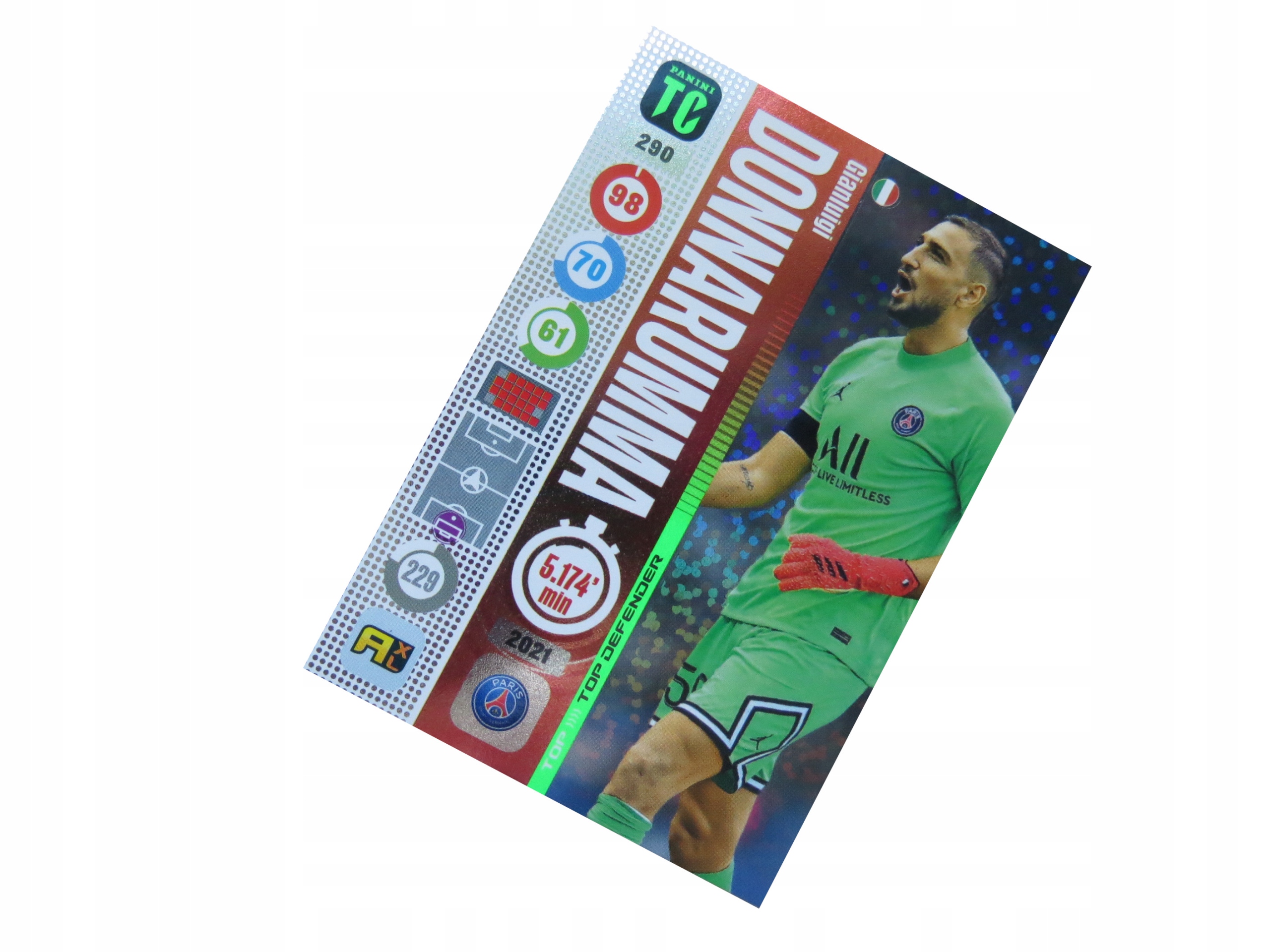 Panini Top Class Top Defender Donnarumma 290