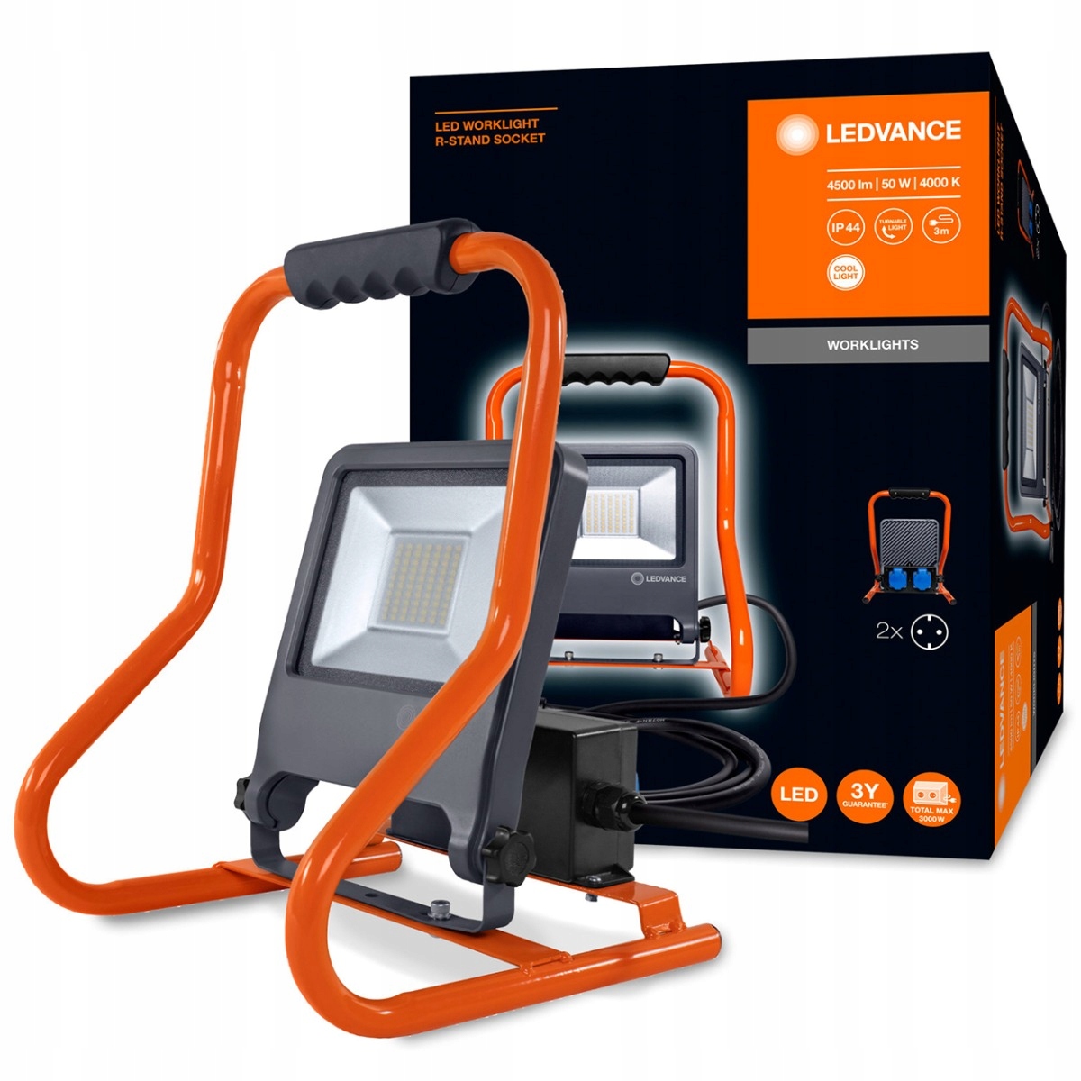 Led pracovní světlo R-Stand Patice 30 W 4000 K