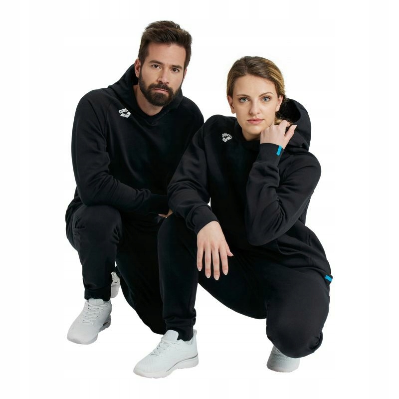 Mikina s kapucí Sportovní mikina Arena s kapucí, černá, unisex, XXL