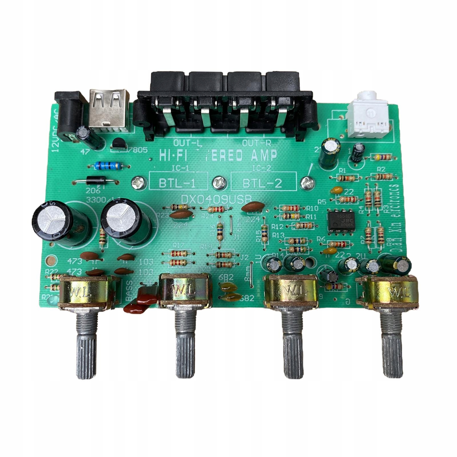 Dx0409 Sound Card Dual Channel Stereo DC 12v