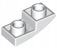 

Lego Skos Odwrócony 1x2 Biały (24201/6172927)