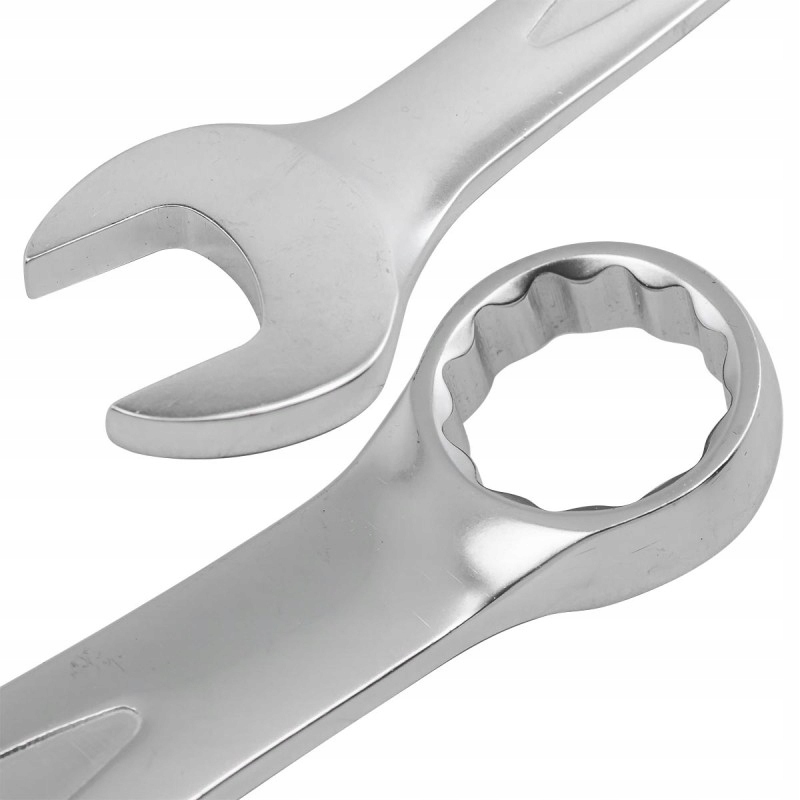 KLUCZE PŁASKO OCZKOWE CALOWE 1/4 - 1.1/4 16SZT Cr-V NA PŁÓTNIE Marka inna