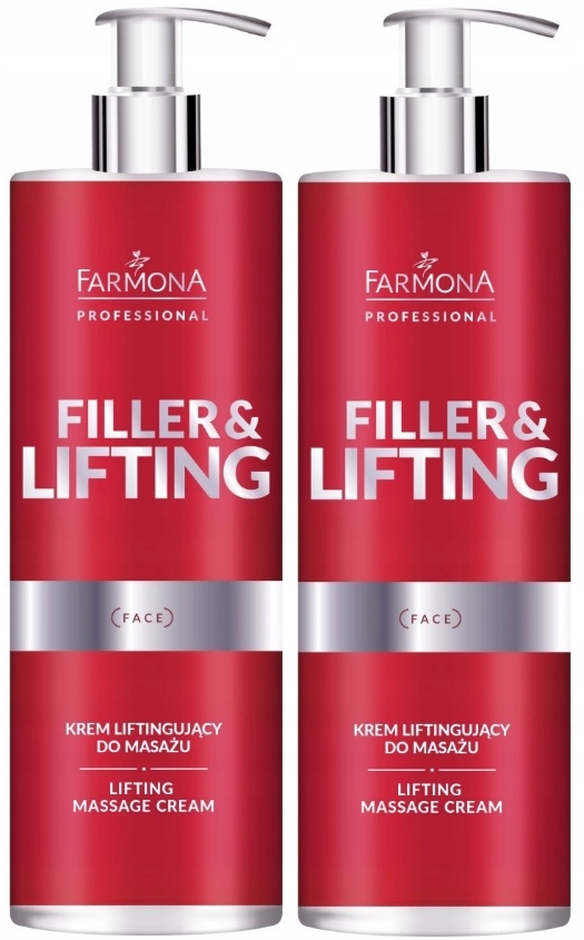 2 x Farmona Filler&lifting Liftingový masážní krém 280 ml Zpevnění pokožky